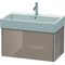Duravit Waschtischunterbau XSQUARE 397x784x460mm cappuccino hochglanz