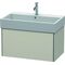 Duravit Waschtischunterbau XSQUARE 397x784x460mm taupe matt
