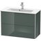 Duravit WTU COMPACT XSQUARE 560x810x388mm dolomiti grey hochglanz