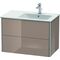 Duravit Waschtischunterbau XSQUARE 560x810x478mm Be re cappuccino hochglanz