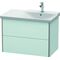 Duravit Waschtischunterbau XSQUARE Be rechts 565x810x473mm lichtblau matt