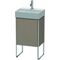 Duravit Waschtischunterbau XSQUARE 731x434x340mm Türanschlag rechts leinen