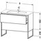 Duravit Waschtischunterbau XSQUARE 832x610x478mm lichtblau matt
