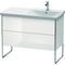 Duravit Waschtischunterbau XSQUARE Be rechts 805x1010x473mm weiß hochglanz