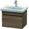 Duravit WT-Unterbau DURASTYLE COMPACT 398x500x368mm nussbaum natur