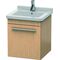 Duravit Waschtischunterbau X-LARGE 443x440x510mm Ans links eiche gebürstet