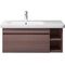 Duravit Waschtischunterbau DURASTYLE 448x930x398mm Kast. dunkel/kastanie dkl