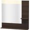 Duravit Spiegel VERO 142x800x800mm Be kastanie dunkel