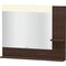 Duravit Spiegel VERO 142x1000x800mm Be nussbaum gebürstet