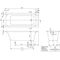 V&B Whirlpoolsystem ARCHITECTURA m BW R-eck 1700x700 Tech. Pos 1 we