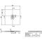 V&B Duschwanne SQUARO INFINITY Quadrat 1000x1000x40mm anthrazit