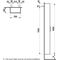 Laufen Hochschrank BASE FÜR PRO S 1650x350x185mm Scharnier links Ulme hell