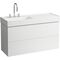Laufen Waschtischunterbau KARTELL 600x1180x450mm, 2 Schubladen weiß matt