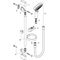 HG Brauseset CROMETTA VARIO Bsta Unica´Croma 650mm m Casetta we/chr