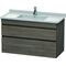 Duravit Waschtischunterbau DURASTYLE 470x1000x618mm pine terra