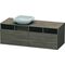 Duravit Waschtischunterbau DURASTYLE 550x1400x500mm Auss links pine terra