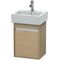 Duravit Waschtischunterbau KETHO 320x400x550mm Ans re europäische eiche