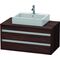 Duravit Waschtischunterbau KETHO 550x1000x496mm kastanie dunkel