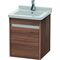 Duravit Waschtischunterbau KETHO 445x440x550mm Ans rechts nussbaum natur