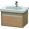 Duravit Waschtischunterbau KETHO 455x600x410mm europäische eiche