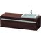 Duravit Waschtischunterbau KETHO 550x1400x426mm WT rechts kastanie dunkel