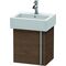 Duravit Waschtischunterbau VERO 311x400x428mm Ans links amerik. nussbaum