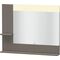 Duravit Spiegel VERO 142x1000x800mm Be fla grey seidenmatt