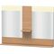 Duravit Spiegel VERO 142x1100x800mm Be europäische eiche