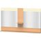 Duravit Spiegel VERO 142x1400x800mm Be eiche gebürstet