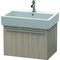 Duravit Waschtischunterbau X-LARGE 443x650x448mm pine silver