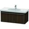 Duravit Waschtischunterbau X-LARGE 458x1000x448mm nussbaum gebürstet