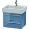 Duravit Waschtischunterbau X-LARGE 443x550x448mm stone blue hochglanz