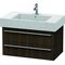 Duravit Waschtischunterbau X-LARGE 468x800x448mm nussbaum gebürstet