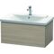 Duravit Waschtischunterbau L-CUBE 820x481x405mm pine silver