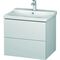 Duravit Waschtischunterbau L-CUBE 620x481x555mm weiß matt
