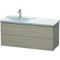 Duravit Waschtischunterbau L-CUBE 1220x481x555mm pine silver