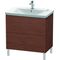 Duravit Waschtischunterbau L-CUBE 820x481x709mm amerikanisch nussbaum