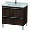 Duravit Waschtischunterbau X-LARGE 800x470x668mm kastanie dunkel