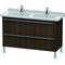 Duravit Waschtischunterbau X-LARGE 1200x470x668mm nussbaum gebürstet