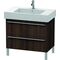 Duravit Waschtischunterbau X-LARGE 800x470x588mm kastanie dunkel