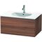 Duravit Waschtischunterbau L-CUBE 534x820x400mm nussbaum natur