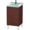 Duravit Waschtischunterbau L-CUBE 447x460x712mm Ans li Amerik. nussbaum