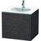Duravit Waschtischunterbau L-CUBE 514x620x550mm eiche dunkel gebürstet