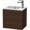 Duravit Waschtischunterbau L-CUBE 294x420x400mm Ans li nussbaum gebürstet