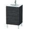 Duravit Waschtischunterbau L-CUBE 419x520x704mm eiche dunkel gebürstet