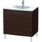 Duravit Waschtischunterbau L-CUBE 534x820x704mm nussbaum gebürstet
