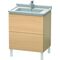 Duravit Waschtischunterbau L-CUBE 469x670x712mm mediterrane eiche