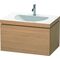 Duravit Möbelwaschtisch DARLING NEW 800x540mm o ÜL 1 HL europäische eiche