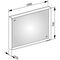 Keuco Lichtspiegel PLAN sil-gebz-elo 1000x700x10. A++