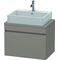 Duravit Konsolenunterschrank DURASTYLE 512x700x478mm basalt matt/basalt matt